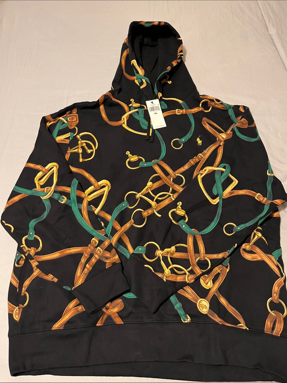 New Ralph Lauren Multi Color Hoodie